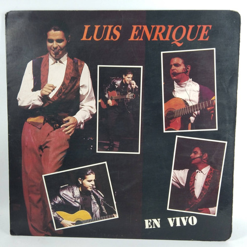 Lp Vinyl Luis Enrique En Vivo Edic Colombia