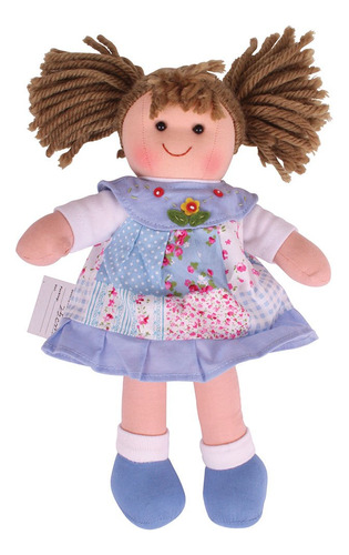 Bigjigs Toys Sarah Doll - Pequeno Juguete De Peluche