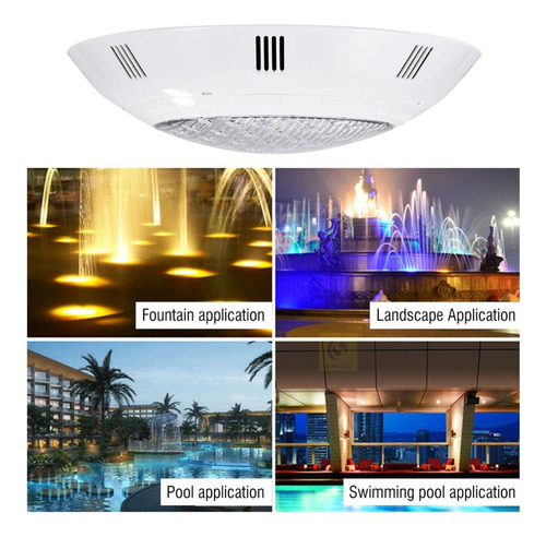 Foco Led De Piscina 9w Multicolor Sumergible Control Remoto