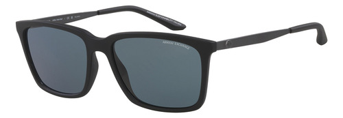 Óculos De Sol Armani Exchange 4138s 807881 Preto Masculino