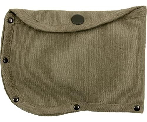 Cotton Canvas Axe Sheath, Olive Drab