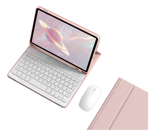 Funda+teclado+ratón Para Xiaomi Redmi Pad Se 11 Pulgada 2023