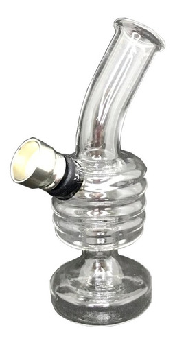 Bong De Vidrio Mini Atomic 12cm Transparente