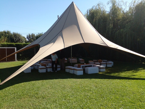 Imagen 2 de 5 de Alquiler De Carpa Araña Estrella Para Todo Tipo De Eventos