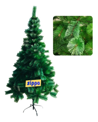 Arbol De Navidad Pascuas Frondoso 2.10 Metros /sippo Import/