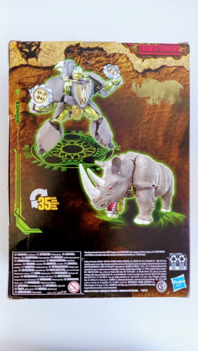 Rhinox Transformers War For Cybertron Kingdom Beast Wars (Usado)