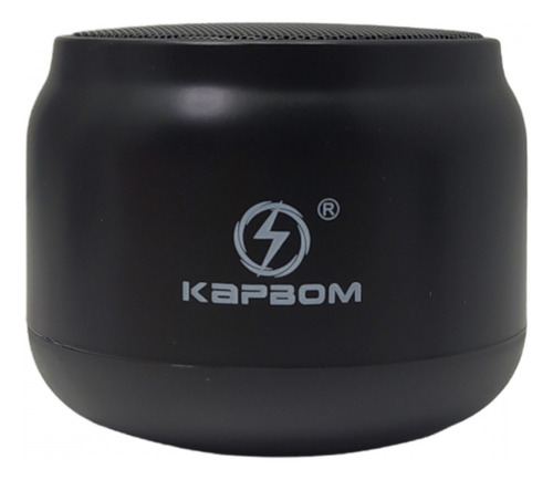 Caixa De Som Bluetooth Compacta Kapbom Ka-8776 Cor Preto