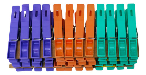 42 Packs Pinzas Para Ropa 36 Piezas C/u Enkaplast 1512 Pzs
