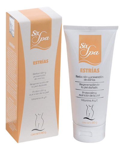 Crema Corporal Six Spa Estrías 180 G