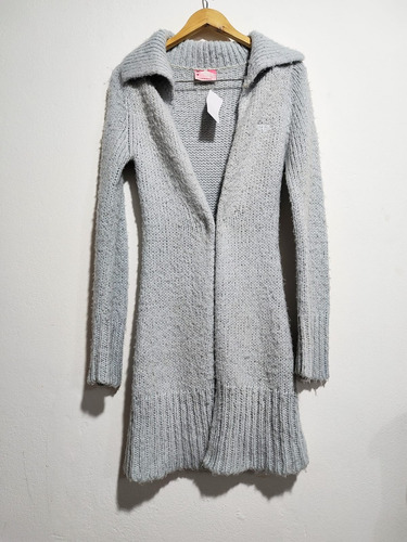 Cardigan Mujer Kosiuko Celeste Abrigado!