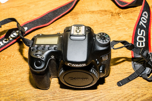 Canon 70d Corpo / Com 25 Mil Cliks