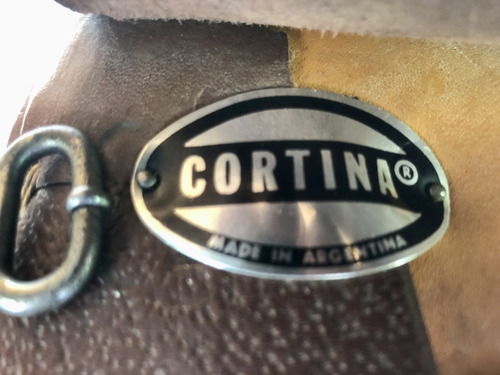 Montura Equestrian Cortina 18 Para Caballos Marrón