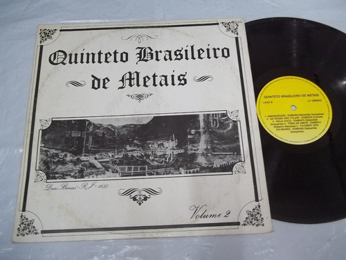 Lp Vinil - Quinteto Brasileiro De Metais Volume 2 