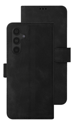 Carcasa Flip Cover Agenda Para Samsung S23 Fe + Hidrogel