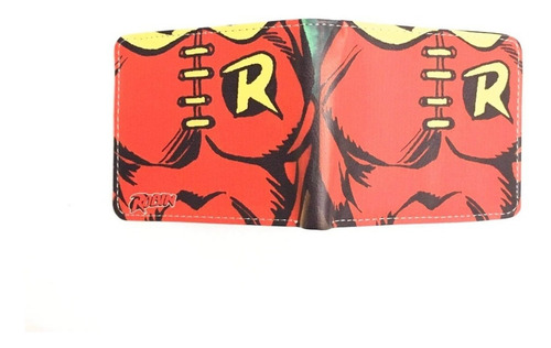 Billetera Robin Batman Dc Comics Local Yael Marroquineria