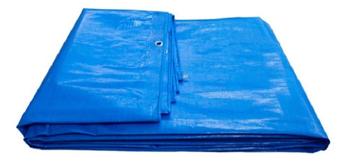 Lona Azul Piscina Lago Pallet Resistente Leve Forte 5x9 Mts