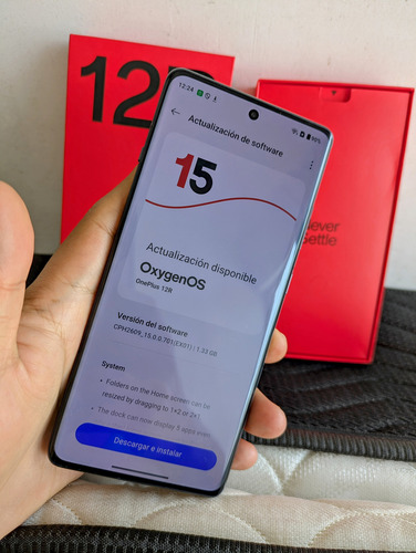 Oneplus 12r Dual Sim 256 Gb Silver 16+12 Gb Ram Misma Potencia Que S23 Ultra Gris Oscuro (Usado)