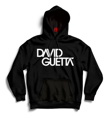 Polera Capucha Personalizada David Guetta 002