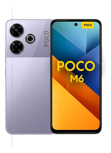 Xiaomi Poco M6 256gb 8gb Ram Nfc Camara 108mp Lila