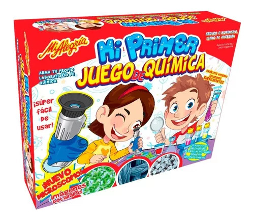 Juego De Quimica Mi Primer Kit Cientifico Set De Mi Alegria