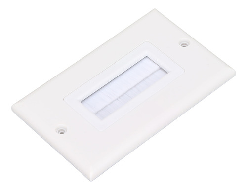 Placa De Pared Con Cepillo, Abs, A Prueba De Polvo, Cable Pa