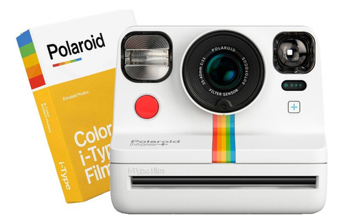 Câmera instantânea branca Polaroid Originals NOW+