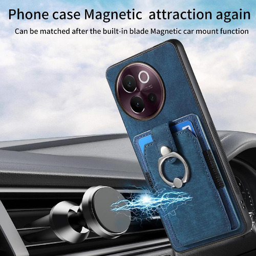 Funda Para Vivo V40 Lite Crad Ranura Soporte Magnético Para