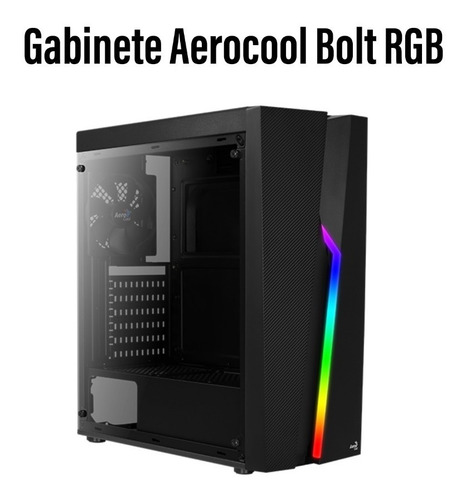 Imagen 2 de 6 de Pc Armada Gamer Aerocool Rgb Ryzen 3 3200g 8gb 240ssd Max