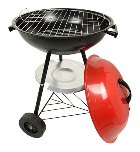 Estufa Parrilla Movil Redonda 44cm - Barbacoa Parrillera