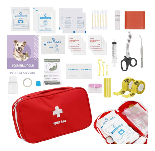 Kit De Emergencia Para Mascotas, Kit De Primeros Auxilios Pa