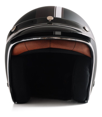 Imagen 2 de 7 de Casco Moto Abierto Vertigo Vintage Maya 2. Tiendaoficialvert
