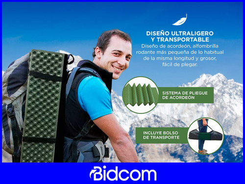 Aislante Mat Yoga Aire Libre Campamento Gadnic Trekking