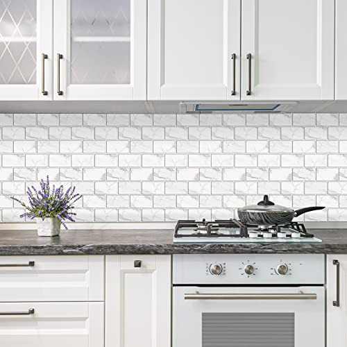 10 Hojas De Azulejos De Pared Autoadhesivos Cocina, 12'...