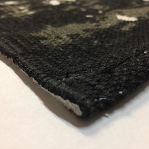 Imagen 6 de 9 de Tapete Decorativo Rombos Negro Blanco 1.40x2.0 100% Algodon