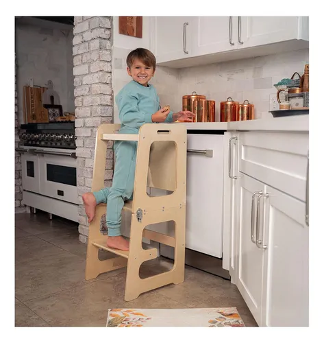 Torre De Cocina Plegable 4 -en -1 Fecha 4 En 1 Taburete De Y