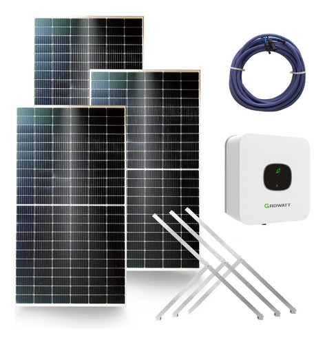 Kit Solar Ahorro 3000 W Para Bajar Consumo | Intermedio