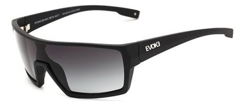 Oculos Sol Evoke Bionic Beta A01 Preto/lente Cinza Degradê