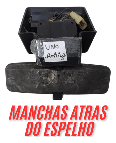 Retrovisor Espelho Relogio Uno Cs 1.6r 1.5r Ep Não Funciona (Usado)