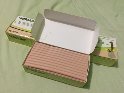Arcilla Polimerica Supersculpey Beige 1lb+ Premo 57g C/envio