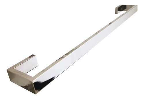 Toalheiro Quadrado Inox Cromado
