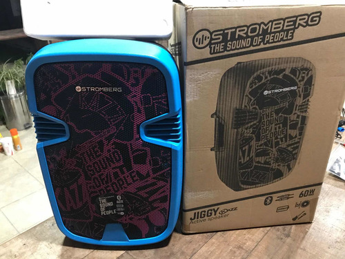 Parlante Portátil Jiggy Bluetooth Carrito Stromberg 60w