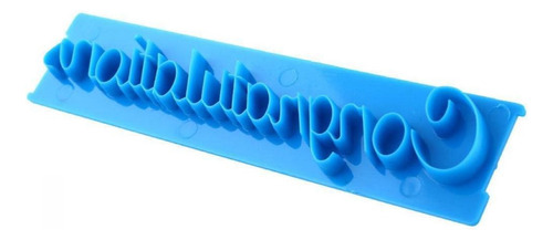 M Molde Para Tartas Con Diseño De Letra De Feliz Cumpleaños
