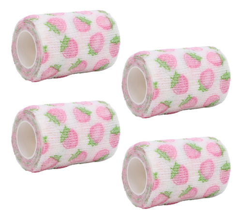 Vet Tape Wrap, 4 Unidades, Vendaje Autoadhesivo De 3 Pulgada