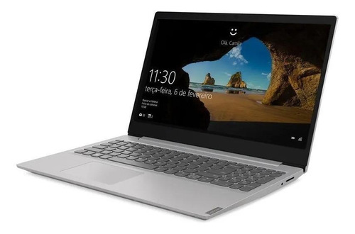 Imagem 2 de 6 de Notebook Lenovo IdeaPad S145-15IWL prata 15.6", Intel Core i7 1065G7 8GB de RAM 256GB SSD, Gráficos Intel Iris Xe G7 80EUs 1920x1080px Windows 10 Home