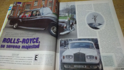Revista Descubrir Nº 42 Año 1996 Rolls Royce Su Majestad
