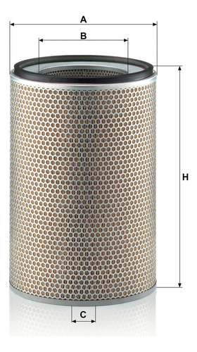 Filtro Ar Mann-filter C29939 Compatível Com 00 03 564 120