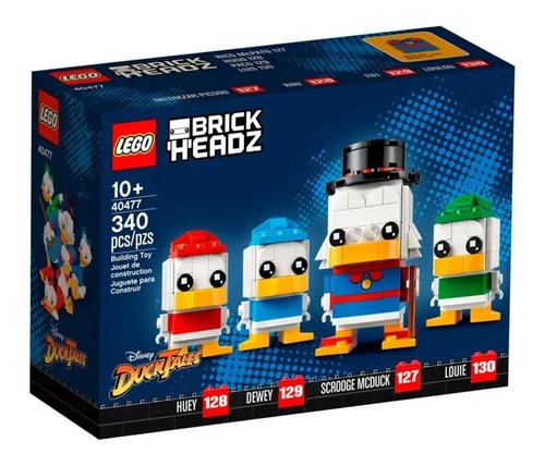 Lego Brick Headz Gilito Mcpato, Juanitojaimito Jorgito 40477