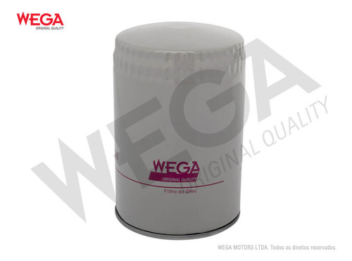 2un Filtro Oleo Wega Wo660 Para John Deere Trator 720 7200
