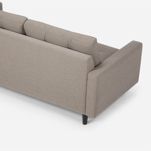 Sofá Rosen Petry 3 Cuerpos Tela Wicker
