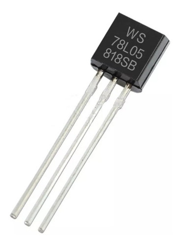 ( 5 Peças ))) Transistor 78l05cv 78l05 Cv To-92 Original
